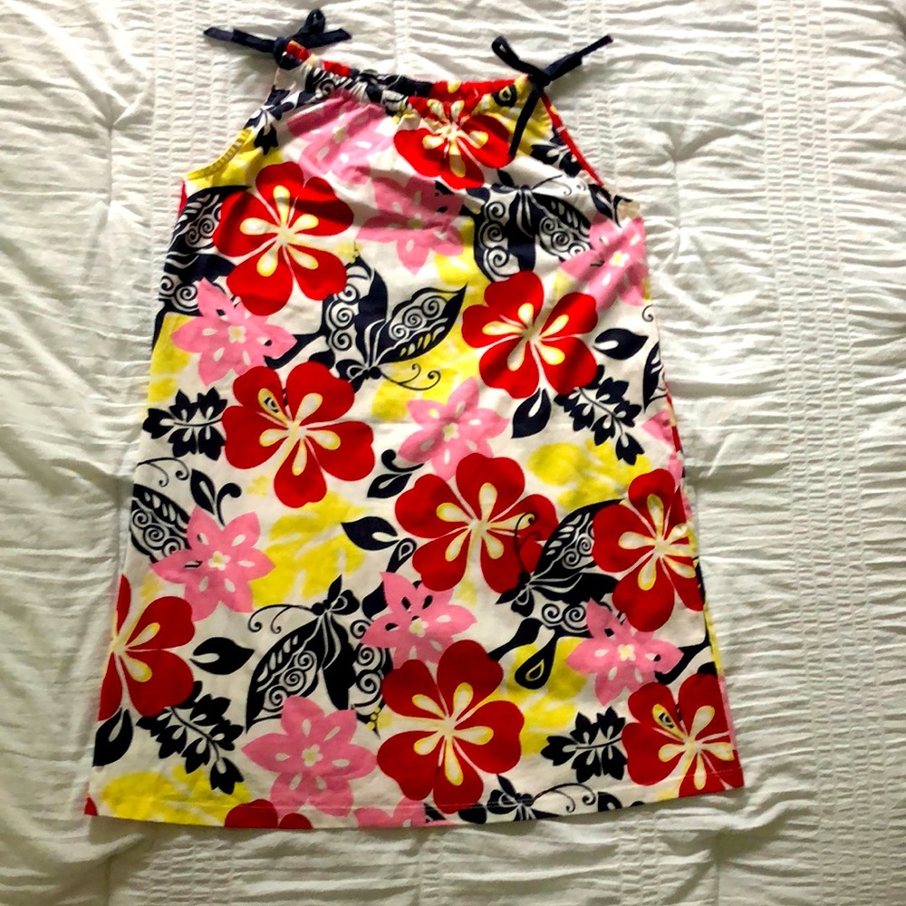 Hanna Andersson Girls Cotton Sundress sz 140 / 10